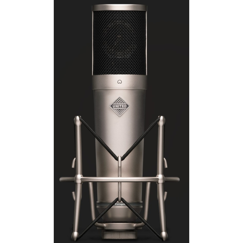 MICROPHONE A CONDENSATEUR LARGE MEMBRANE VINTAGE UNITED STUDIO TECHNOLOGIES
