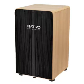 NATIVO PERCUSSION CAJON INICIA BLACK