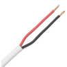 BOBINE 100 METRES CABLE HP ROND BLANC PVC 2X1.50mm² (DIAMETRE 6,4mm)