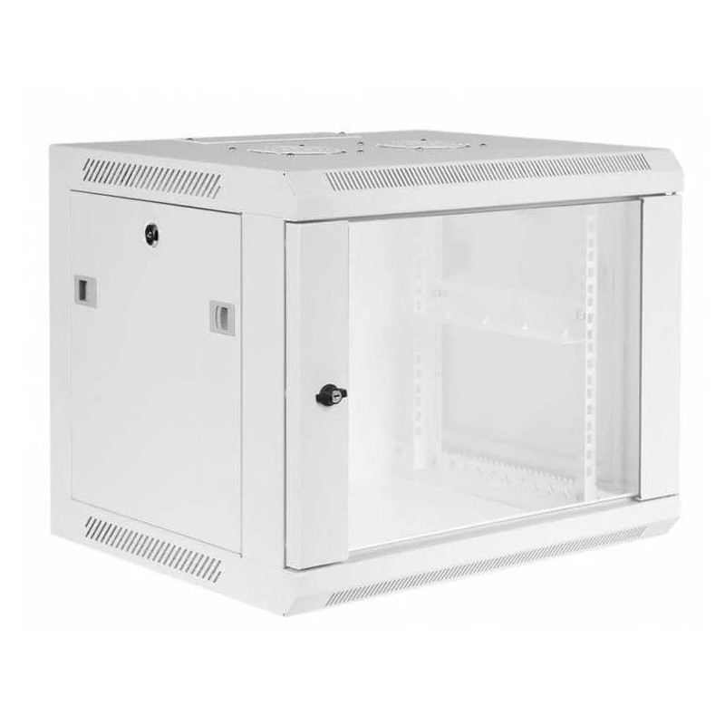 RACK 19- METAL BLANC 9U 600 x 450 x 500 CAYMON