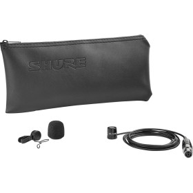 MICRO CRAVATE STATIQUE OMNIDIRECTIONNEL NOIR MINI TQG SHURE