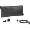MICRO CRAVATE STATIQUE OMNIDIRECTIONNEL NOIR MINI TQG SHURE