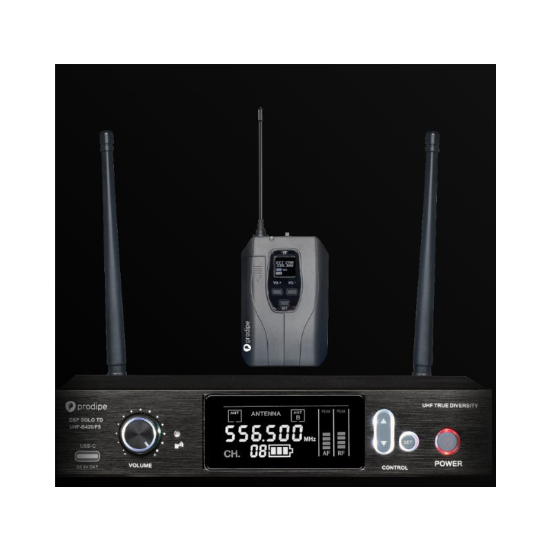 PACK UHF B420 DSP SERRE TETE TRUE DIVERSITY MH9 PRODIP
