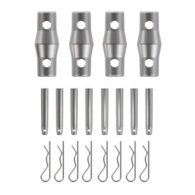 KIT DE JONCTION 4 MANCHONS + 8 GOUPILLES + 8 CLAVETTES CONTESTAGE