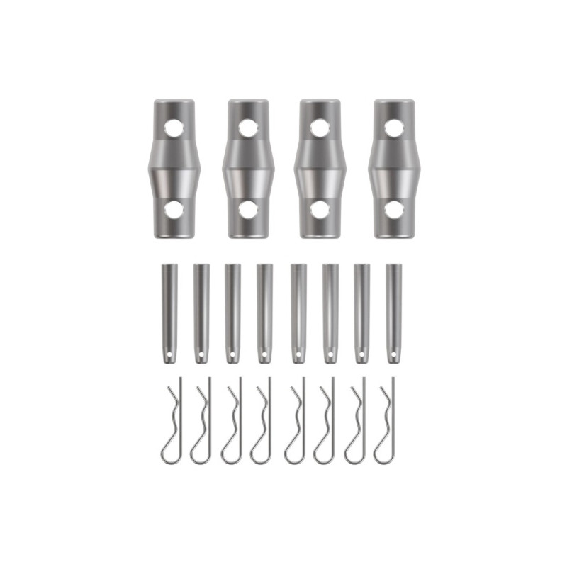 KIT DE JONCTION 4 MANCHONS + 8 GOUPILLES + 8 CLAVETTES CONTESTAGE