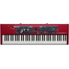 CLAVIER NORD ELECTRO ROUGE 73 NOTES TOUCHER LOURD