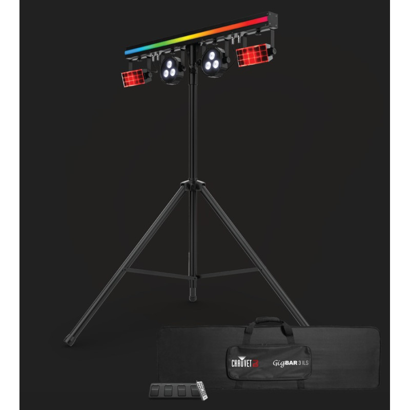 PACK LUMIERE + STAND + PEDALIER CHAUVET