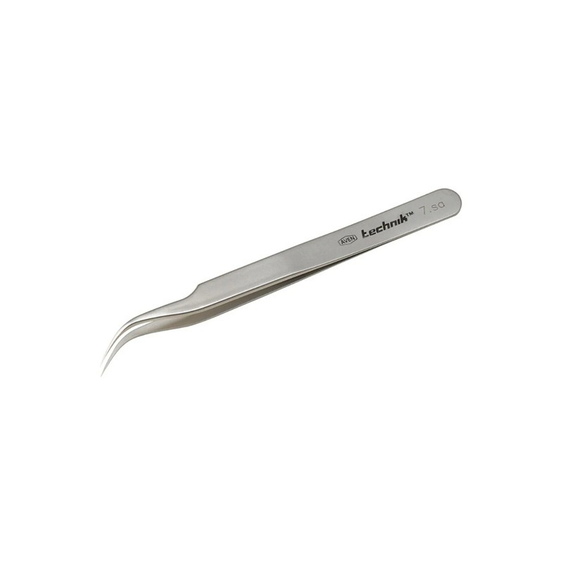 BRUCELLE DE PRECISION AVEC POINTE COURBEE