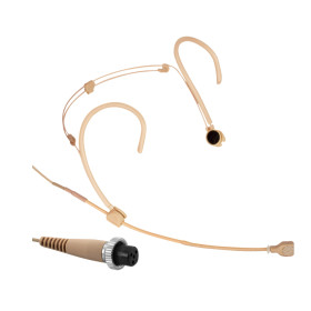 MICRO SERRE TETE BEIGE MINI XLR MIPRO