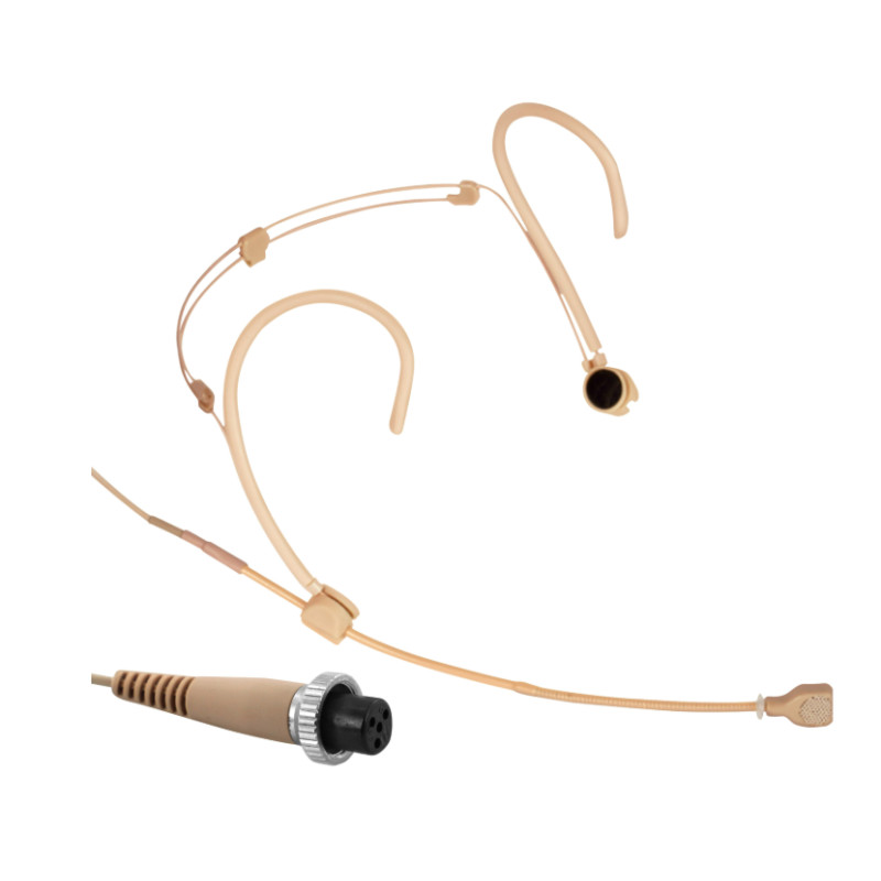 MICRO SERRE TETE BEIGE MINI XLR MIPRO