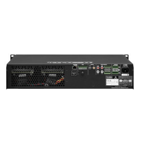 AMPLIFICATEUR PUBLIC ADRESS 4 X 500W (4/8O) 2 X 1000W / 100V MONACOR