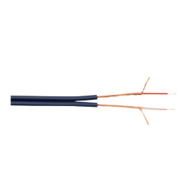 BOBINE 100 METRES CABLE BLINDE 2 X (1C+M) 4MM BLEU