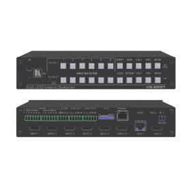 GRILLE HDMI/HDBASE T 6X2 4K@60Hz 4:2:0 AVEC PoE