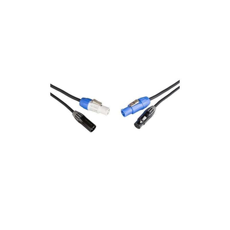 CABLE AVEC CONNECTEURS SEETRONIC XLR 3 BROCHES 3M
