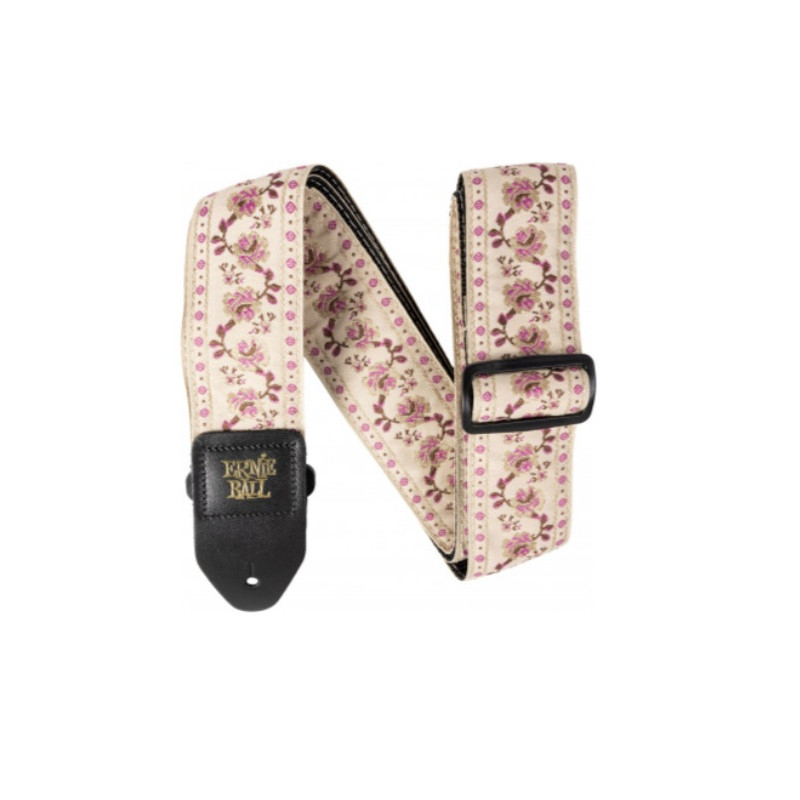 SANGLE JACQUARD WINDING ROSE ERNIE BALL