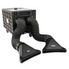 MACHINE A FUMEE LOURDE 2 SORTIES DANS UN FLIGHTCASE 3000W BRITEQ