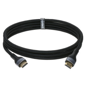 CABLE HDMI 2.1 UHD 8K FICHE HDMI-A CONTACTS PLAQUES OR 10M KLOTZ