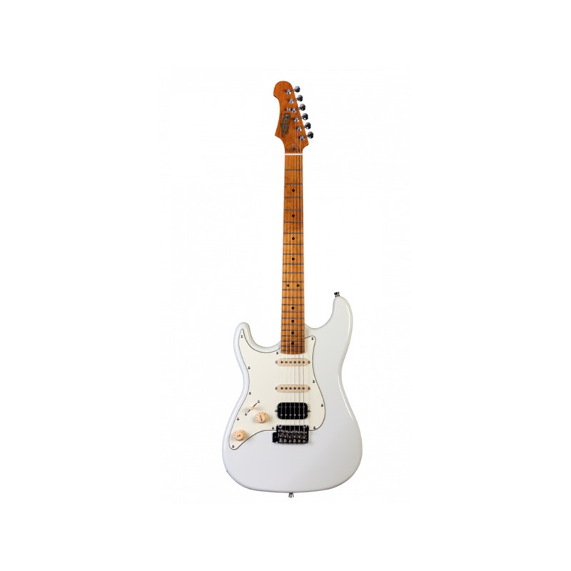 GUITARE JET GUITARS JS400 Olympic White Left Hand