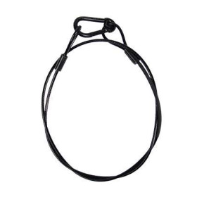 ELINGUE ACIER GAINEE DIAM 2MM L60CM CMU 40KG NOIR