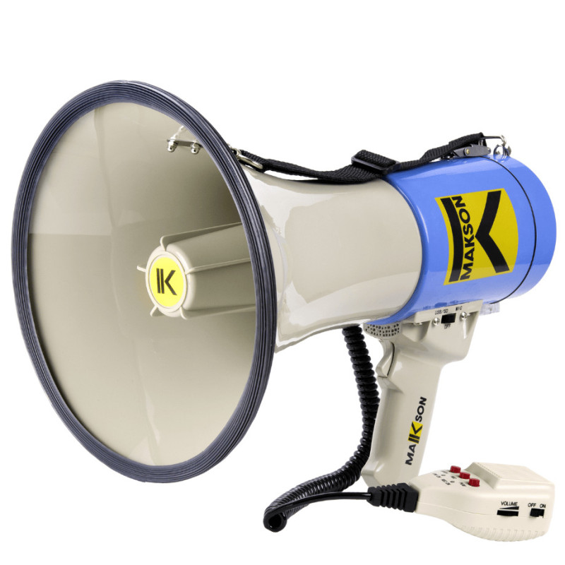 MEGAPHONE 60W PORT USB, SD ET AUX MAKSON