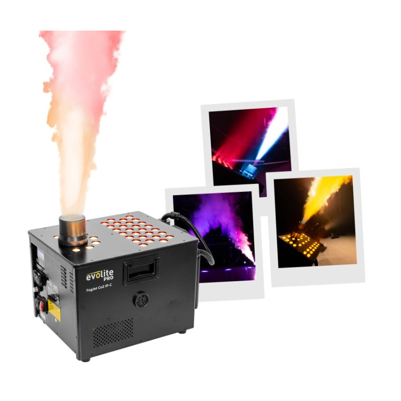 MACHINE A FUMEE TYPE CO2 IP COLONNE DE FUMEE A 15M EVOLITE PRO