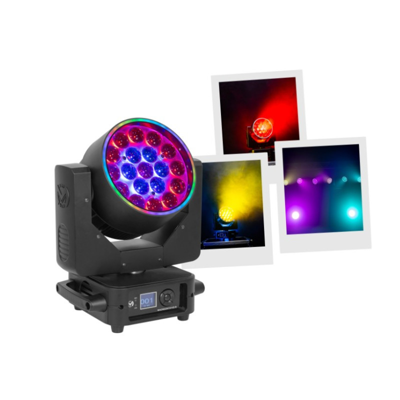 LYRE WASH LED 19X15W MAC MAH