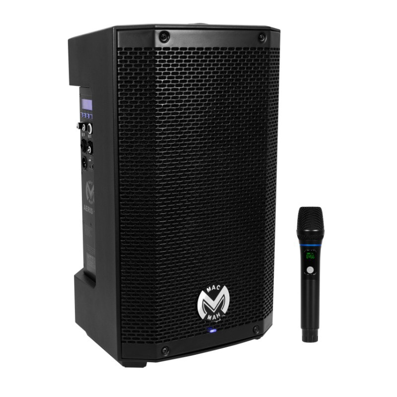 ENCEINTE PORTABLE AMPLIFIEE SUR BATTERIE 150W + MICRO MACMAH