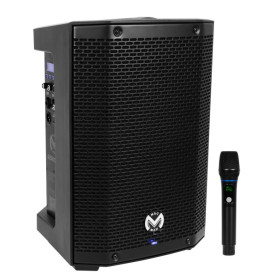 ENCEINTE PORTABLE AMPLIFIEE SUR BATTERIE 150W + MICRO MACMAH