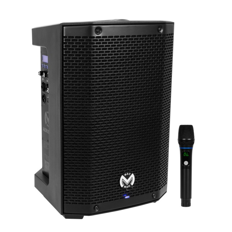 ENCEINTE PORTABLE AMPLIFIEE SUR BATTERIE 150W + MICRO MACMAH