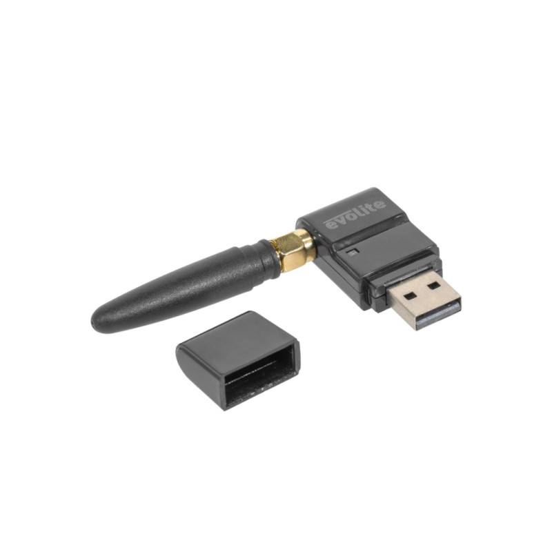 RECEPTEUR EMETTEUR DMX SANS FIL USB EVOLITE