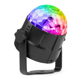 JEU DE LUMIERE TORNADO 3X LEDS 1W RGB