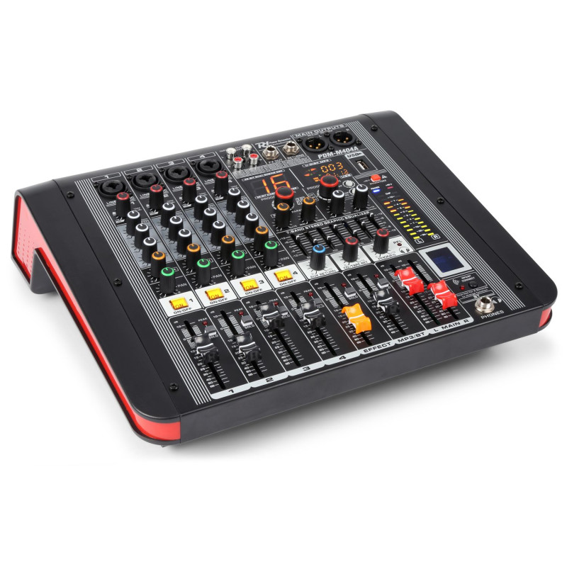 TABLE DE MIXAGE AMPLIFIEE 2X200W 4 CANAUX MULTI-EFFETS POWER DYNAMICS