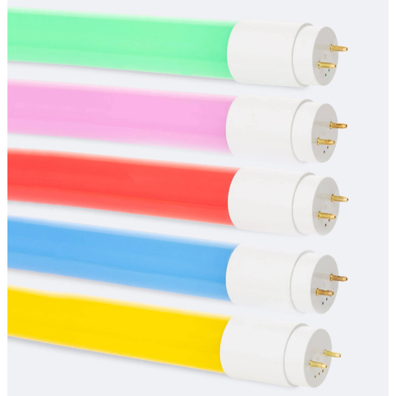 TUBE LED T8 G13 60CM 9W ROUGE