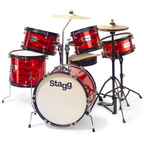 BATTERIE ACCOUSTIQUE ENFANT 16" STAGG - TIM JR 5/16B RD