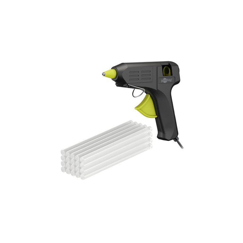 PISTOLET A COLLE 40W AVEC 20 BATONS DE COLLE ø11 MM GOOBAY
