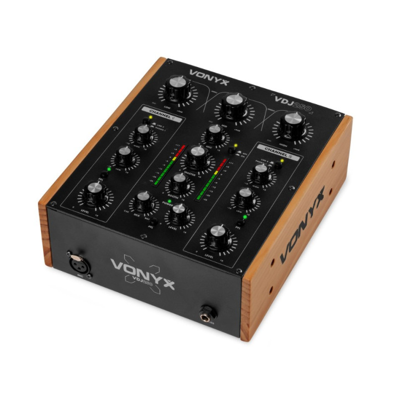 MIXAGE DJ ROTATIF 2 VOIES VONYX