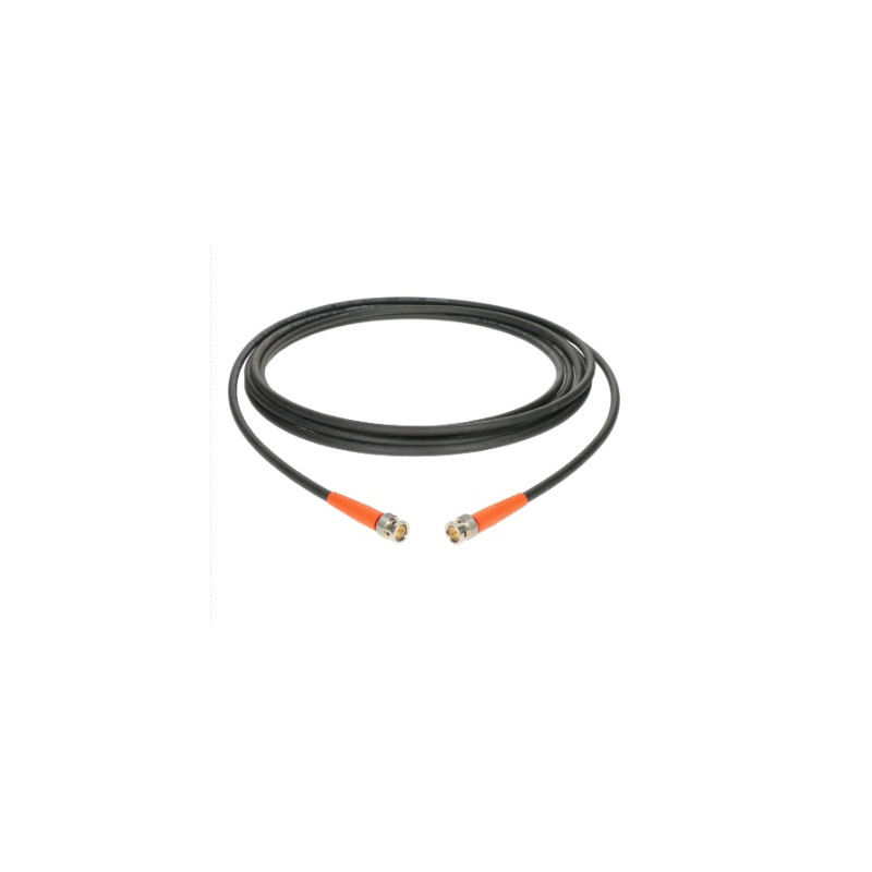 CABLE SDI 12G PUR BNC BNC 30M 12G CAPUCHON ORANGE KLOTZ
