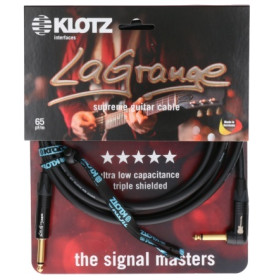 CABLE GUITARE LAGRANGE SUPREME JACK JACK 6M KLOTZ