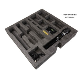 MOUSSE COMPATIBLE RACK DRAWER 2U POUR RANGEMENT MICROS JV CASE